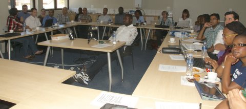 Participants at Strategy Meeting, UCT.